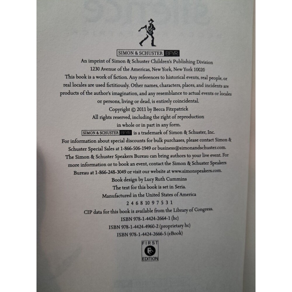 Hush, Hush Trilogy Lot – Hush, Hush / Crescendo / Silence – Becca Fitzpatrick HC - Picture 9 of 11
